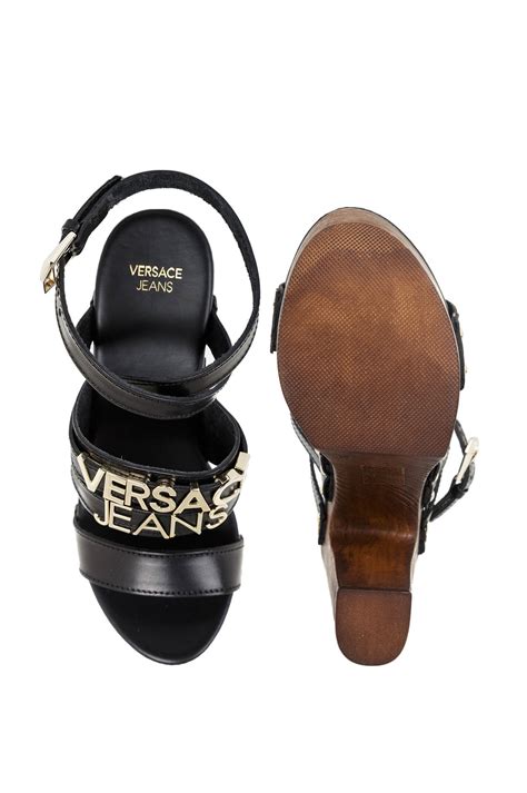 versace jean sandals|Versace sandals price.